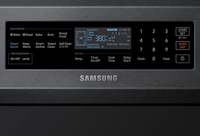 samsung oven control panel not working